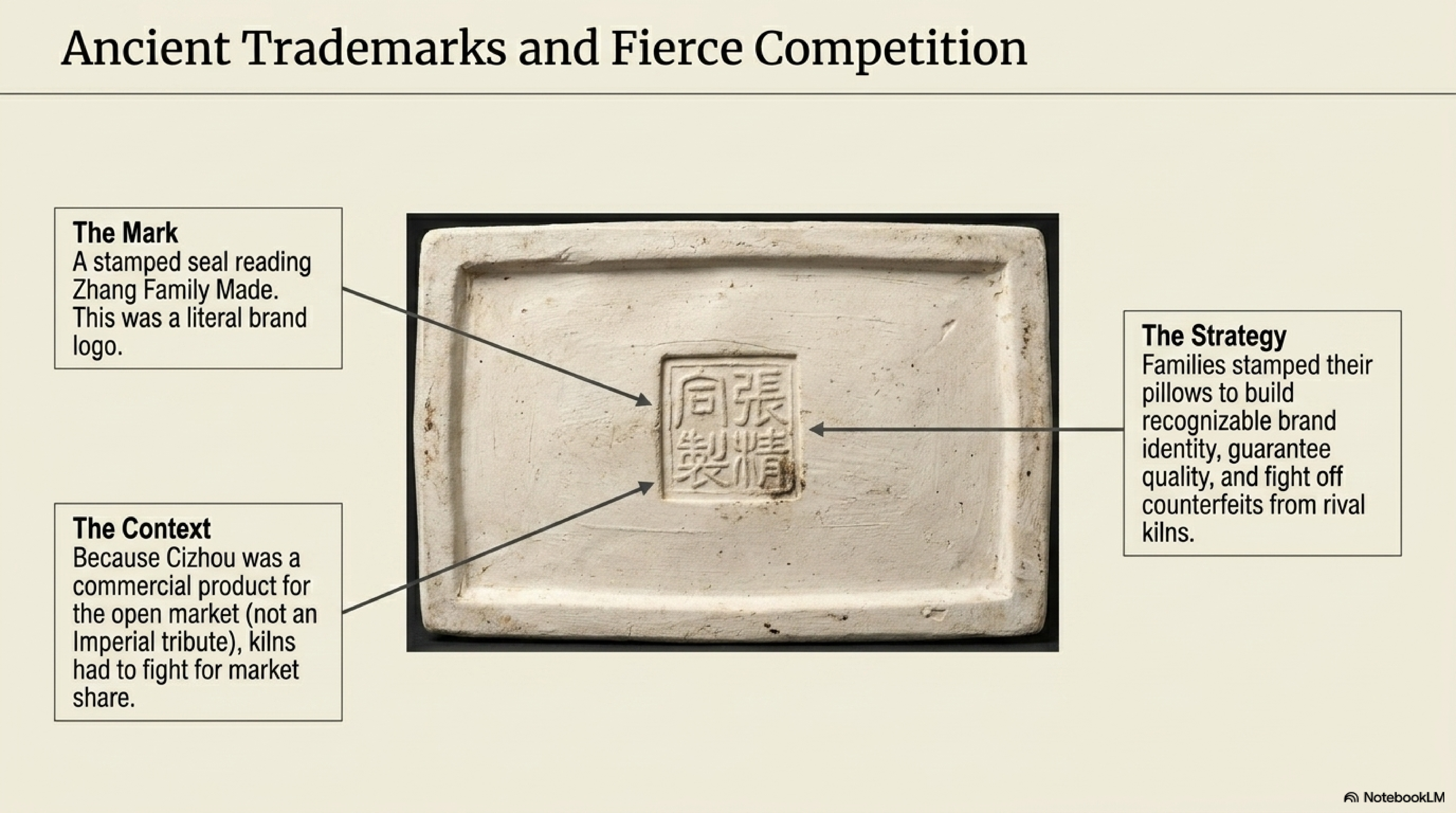 Body and foot authentication on Cizhou ware — coarse grey clay body and iron-oxidised foot rim versus forgery refinement