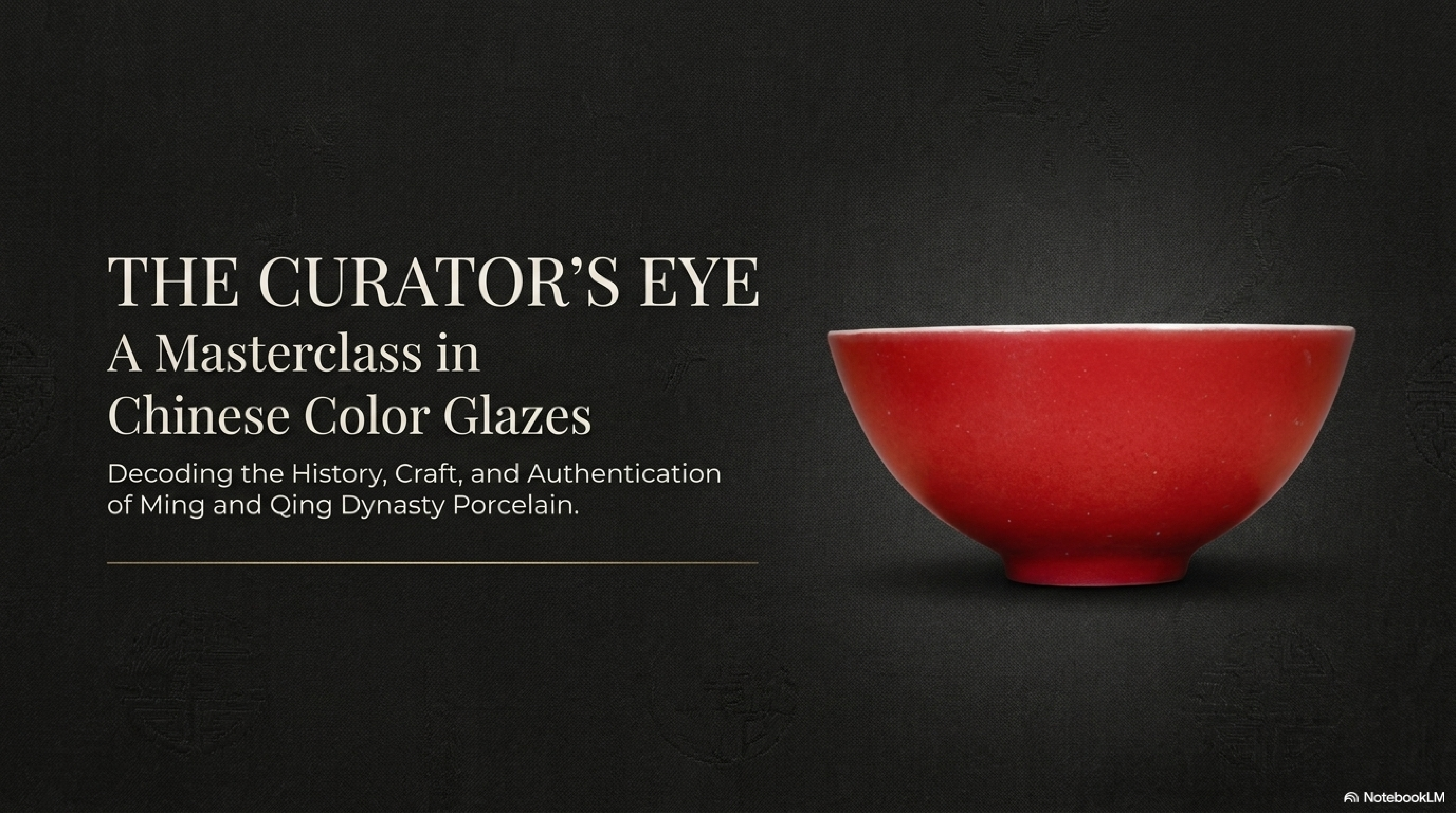 Overview of major Jingdezhen monochrome glazes — 祭红, 郎窑红, 豇豆红, 祭蓝, 甜白, 浇黄, 茶叶末, 窑变 — arranged by colour family